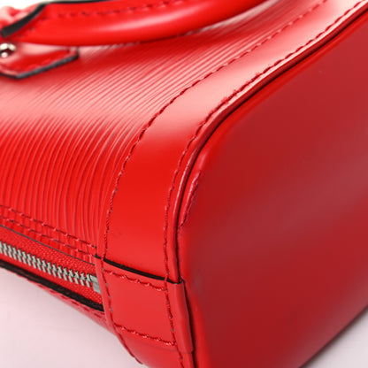 Louis Vuitton Epi Nano Alma Coquelicot 8 of 8