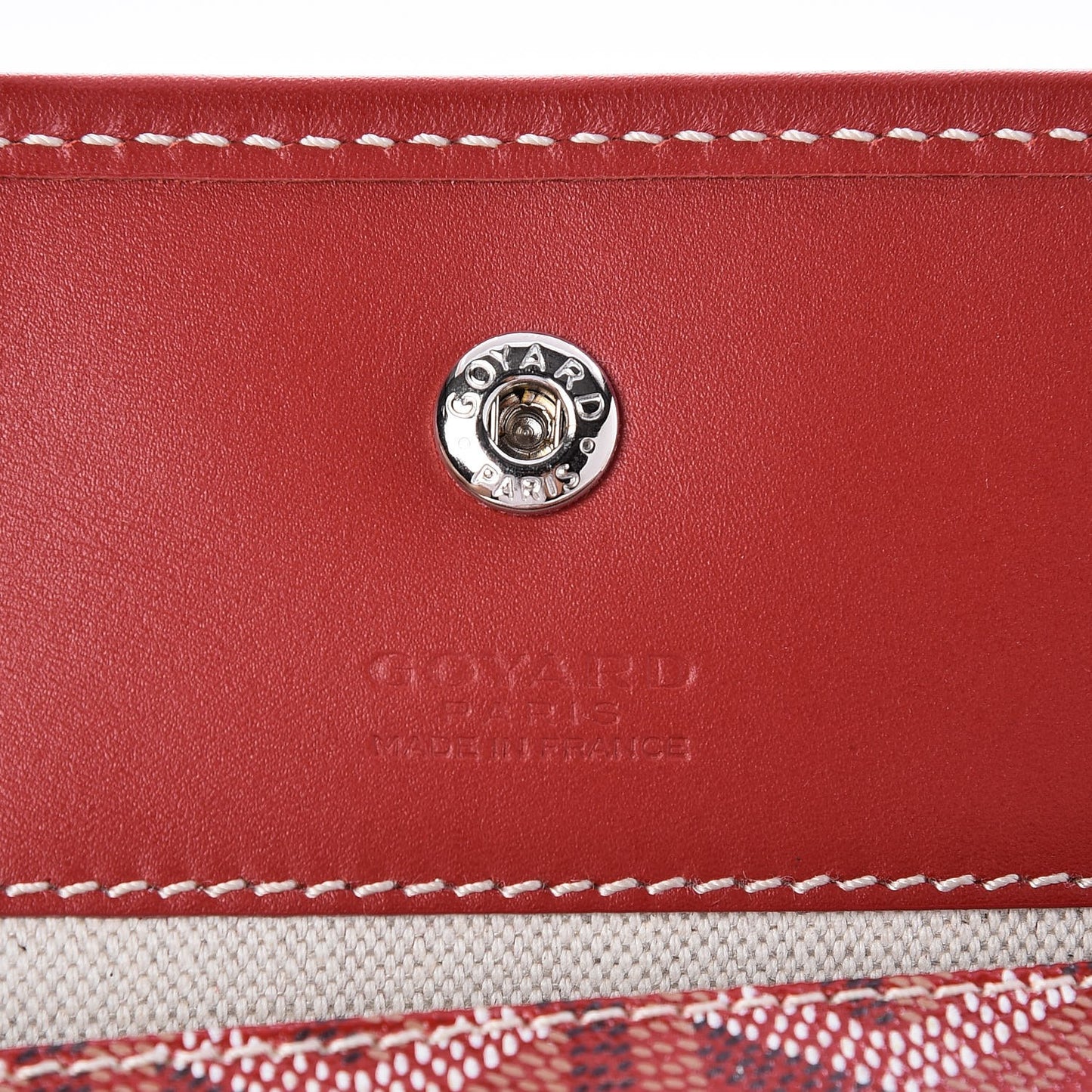 Goyardine Saint Louis GM Red