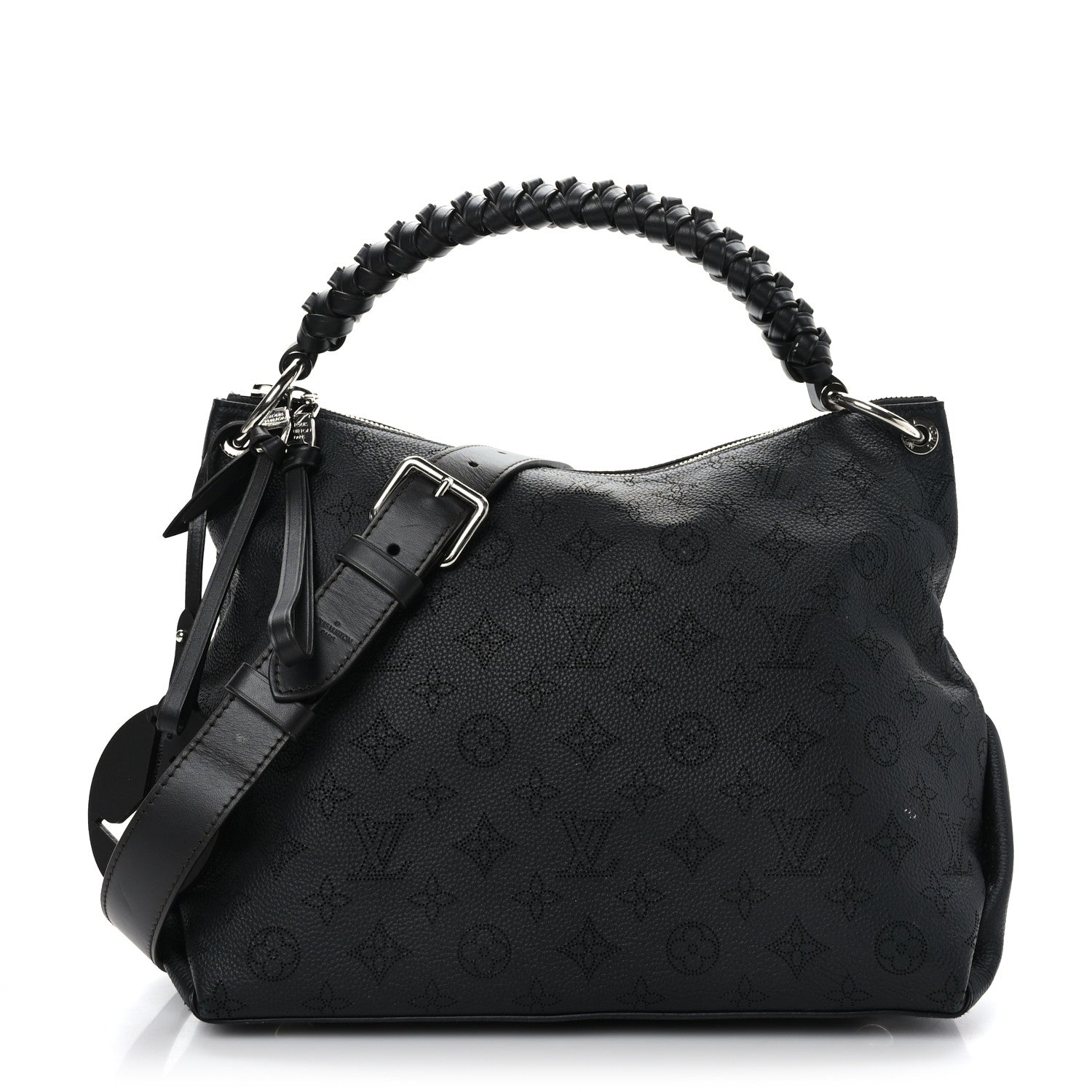 Louis Vuitton Mahina Beaubourg Hobo MM Black 1 of 11