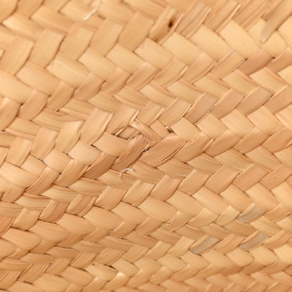 Celine Raffia Calfskin Triomphe Medium Panier Tan 10 of 11