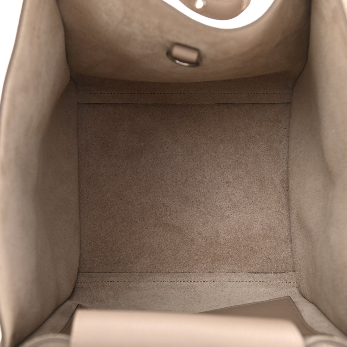 Supple Grained Calfskin Small Big Bag Light Taupe