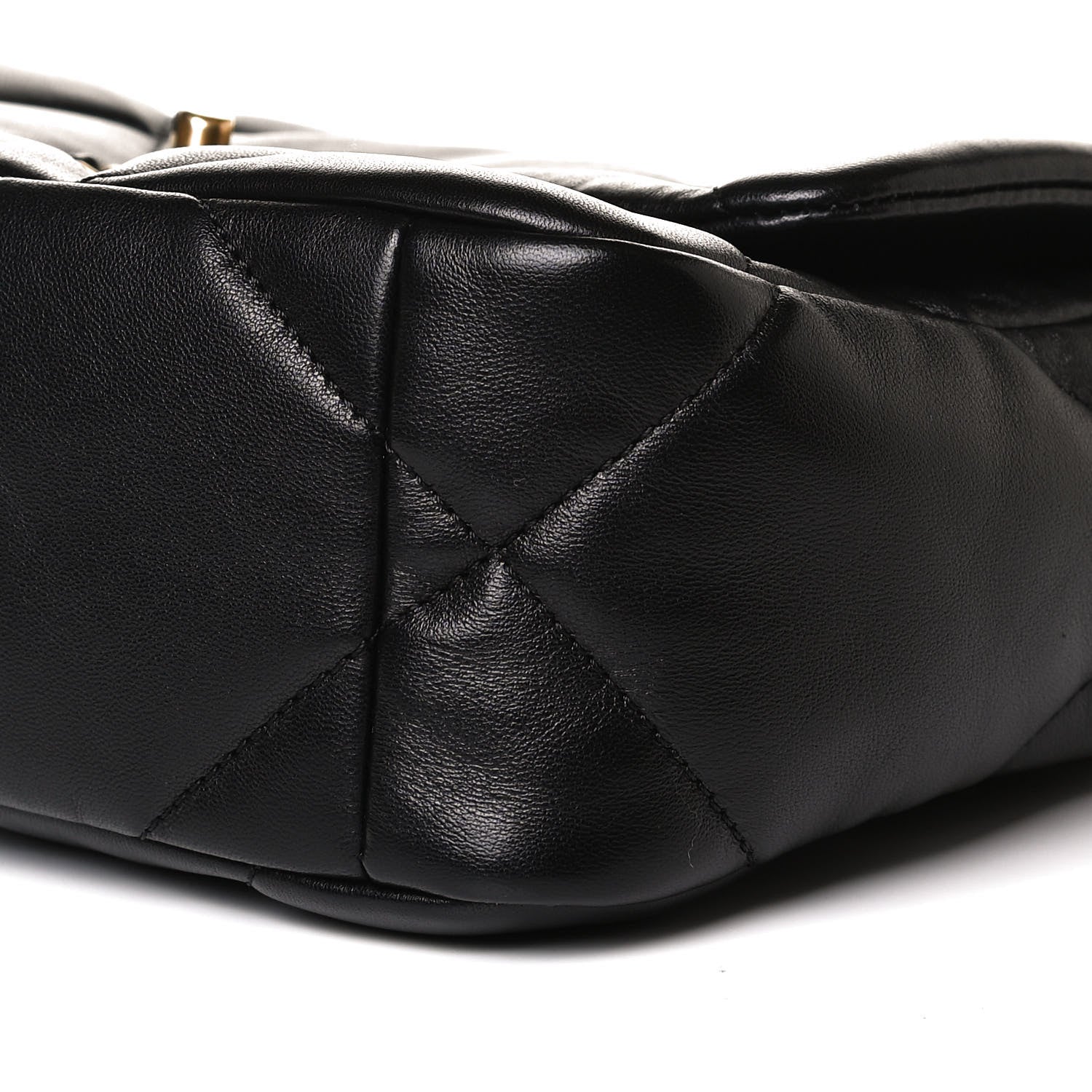 Chanel Lambskin Quilted Medium Chanel 19 Flap Black 10 of 14
