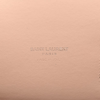 Saint Laurent Calfskin Crocodile Embossed Baby Sac De Jour Rose Antic 6 of 10