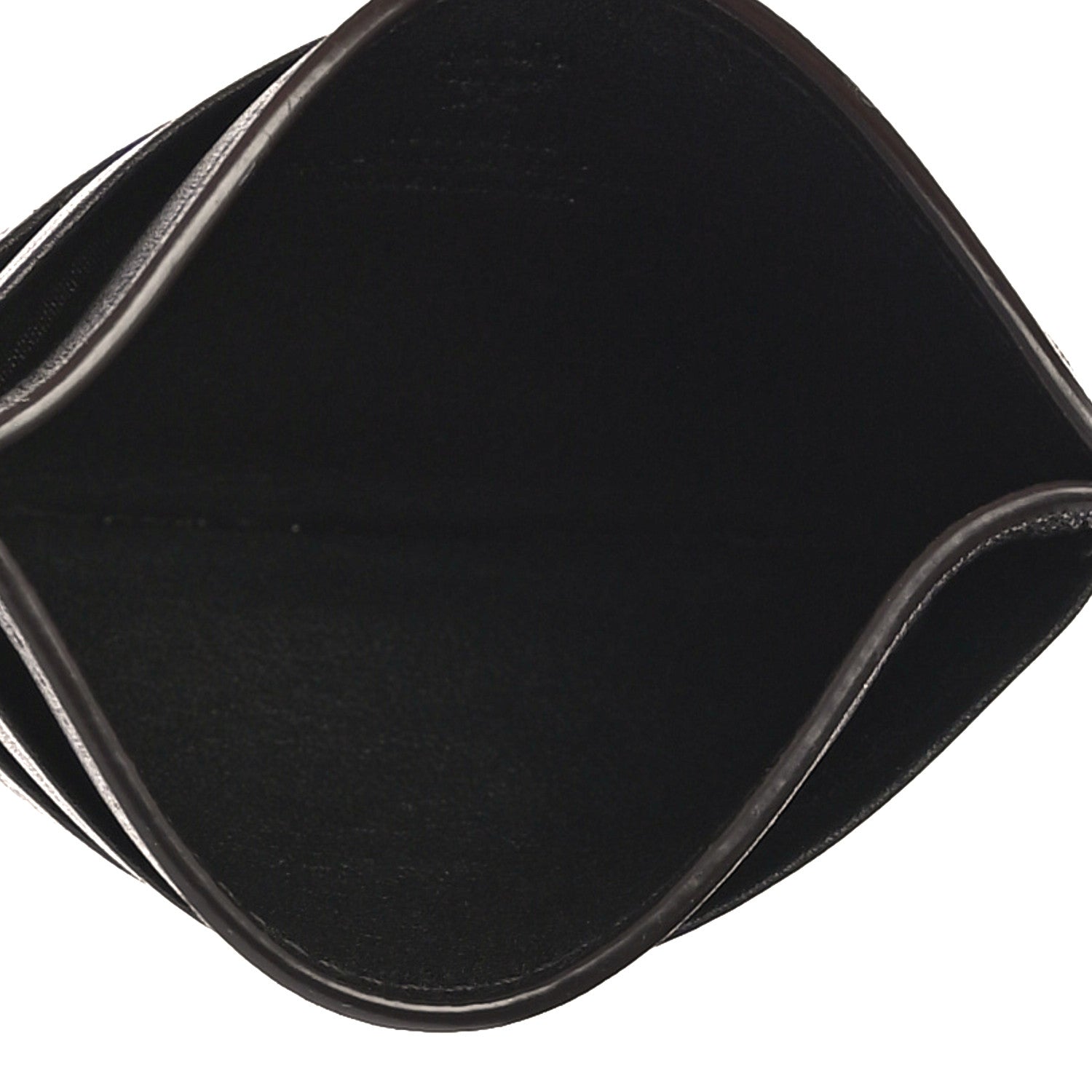 MCM Calfskin Ottomar Monogram Mini Card Case Black 5 of 9