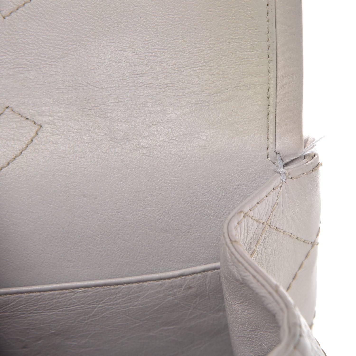 Chanel Aged Calfskin 2.55 Reissue 226 Flap White 10 of 15