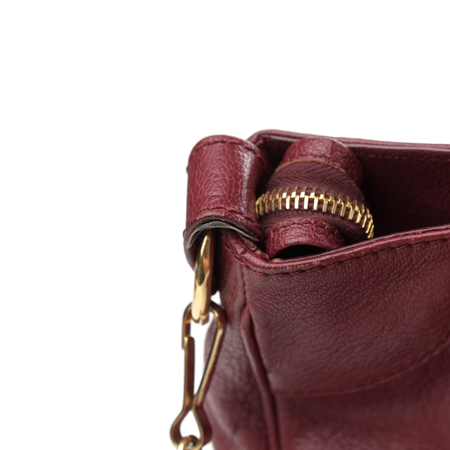 Chevre Giant 12 Gold Hardware Velo Bordeaux