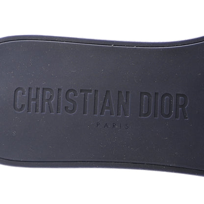 Christian Dior Technical Stretch Fabric Camouflage Dio(r)evolution Slide Sandals 38 Deep Blue 8 of 9