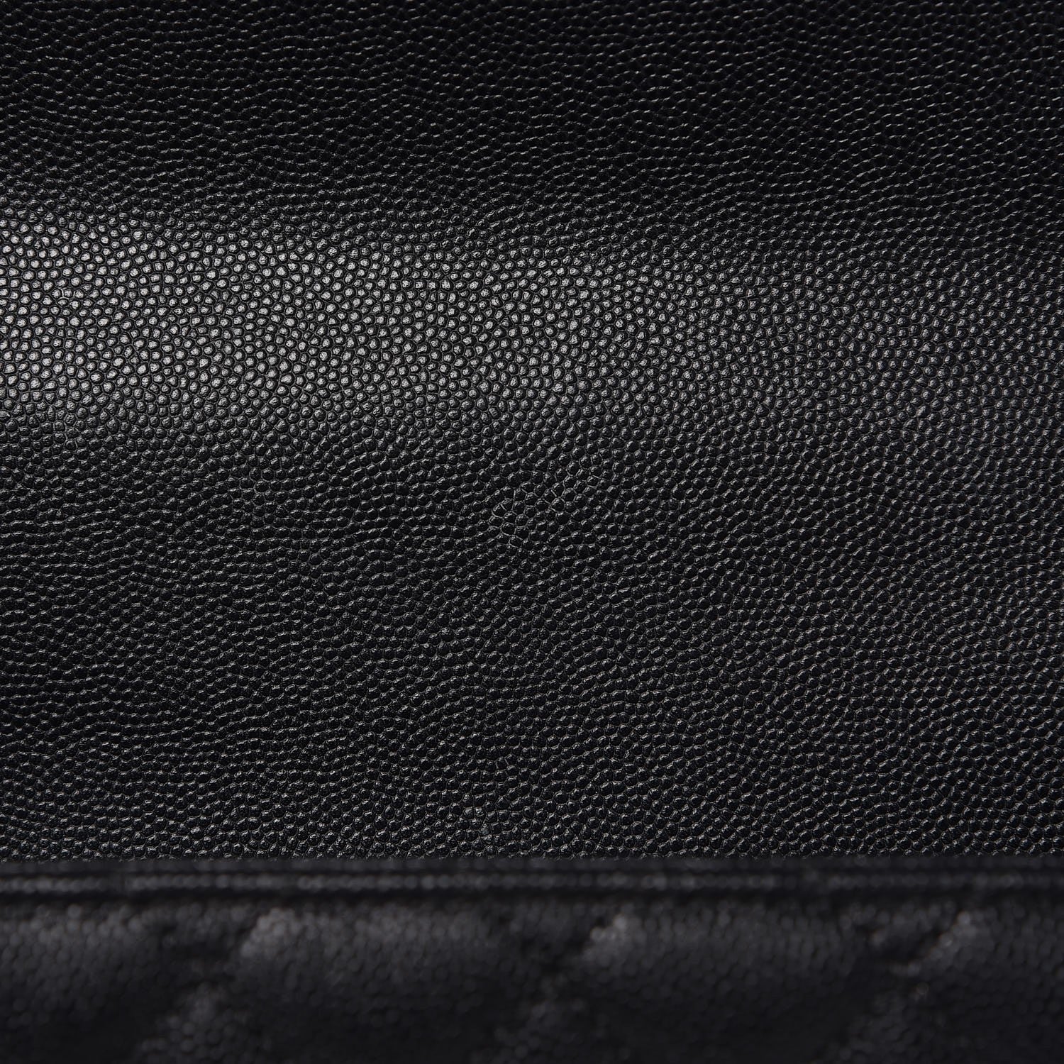 Chanel Caviar Lizard Quilted Large Coco Handle Flap Black 11 of 14