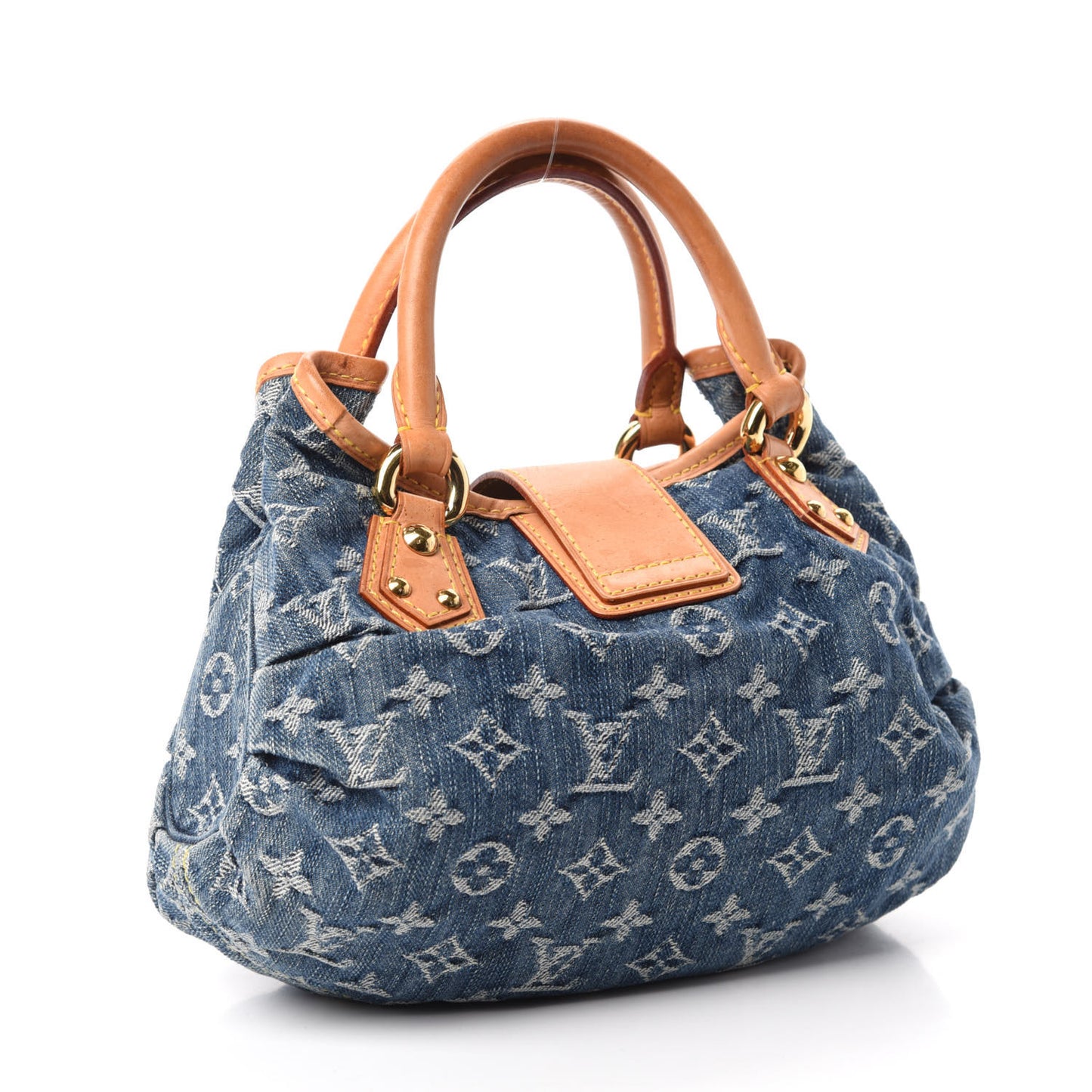 Monogram Denim Pleaty Blue