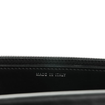 Chanel Aged Calfskin Quilted Lucky Charms 2.55 Reissue Wallet On Chain WOC Black 7 of 8