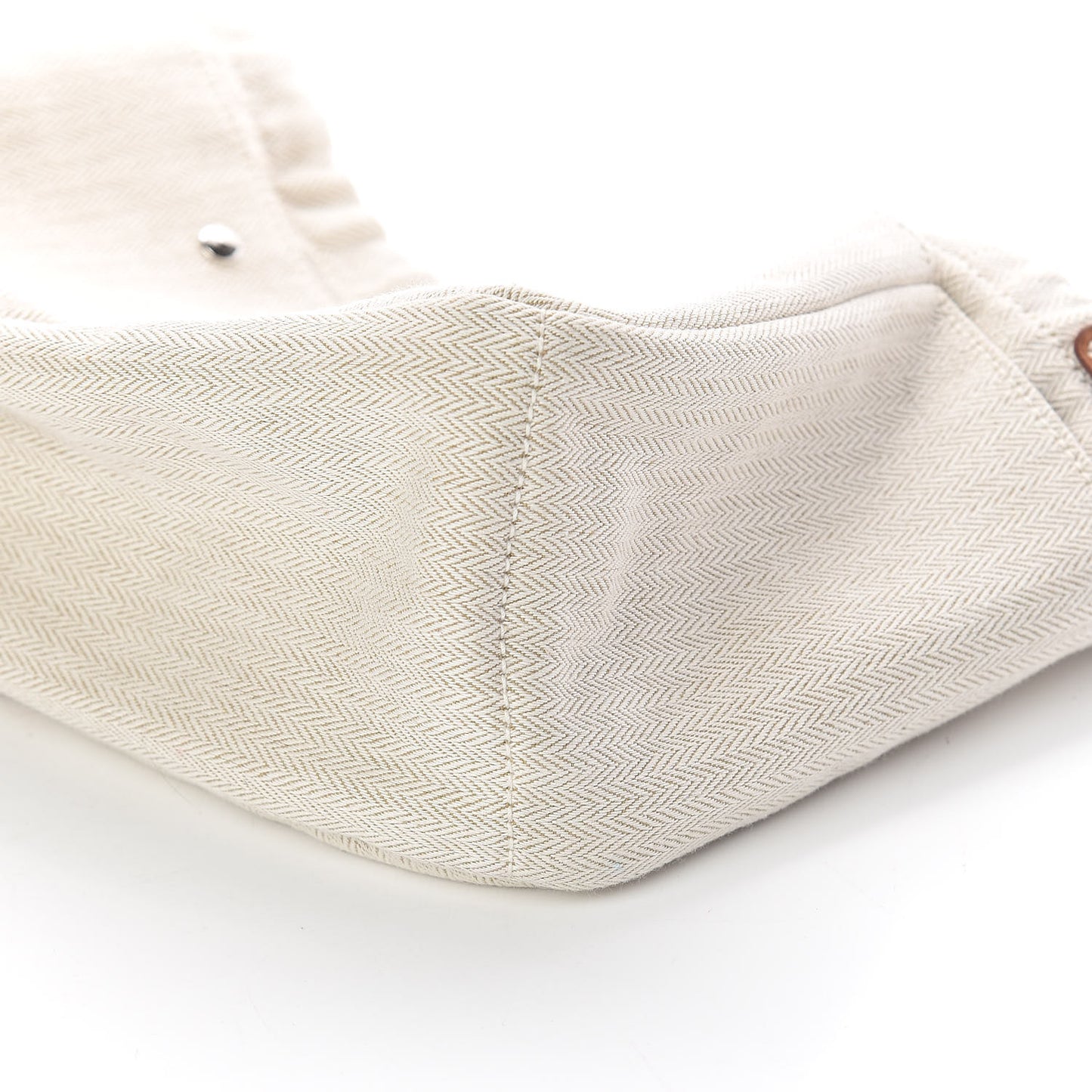 Canvas Barenia Fourbi 25 MM Pouch Naturel Fauve