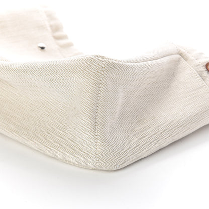 Hermes Canvas Barenia Fourbi 25 MM Pouch Naturel Fauve 8 of 9