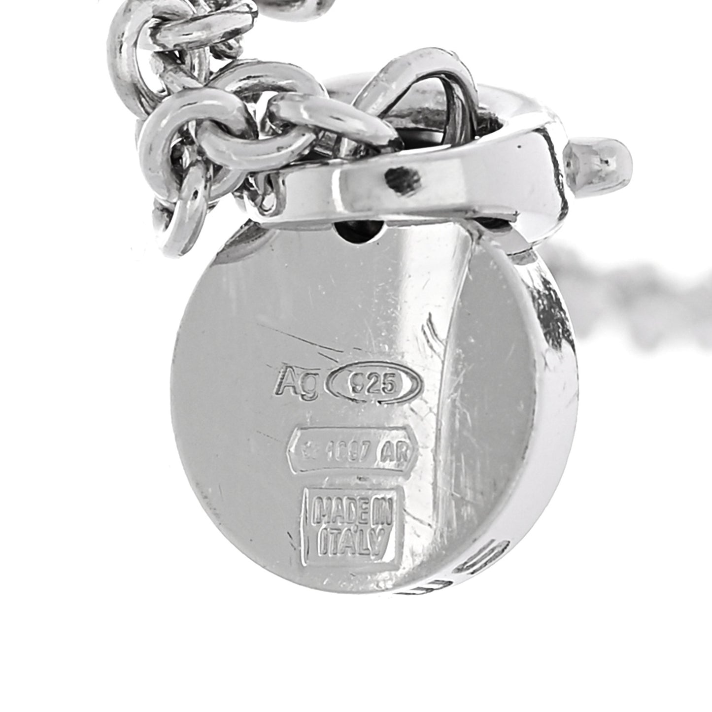 Sterling Silver Black Ceramic Save the Children Bracelet SM