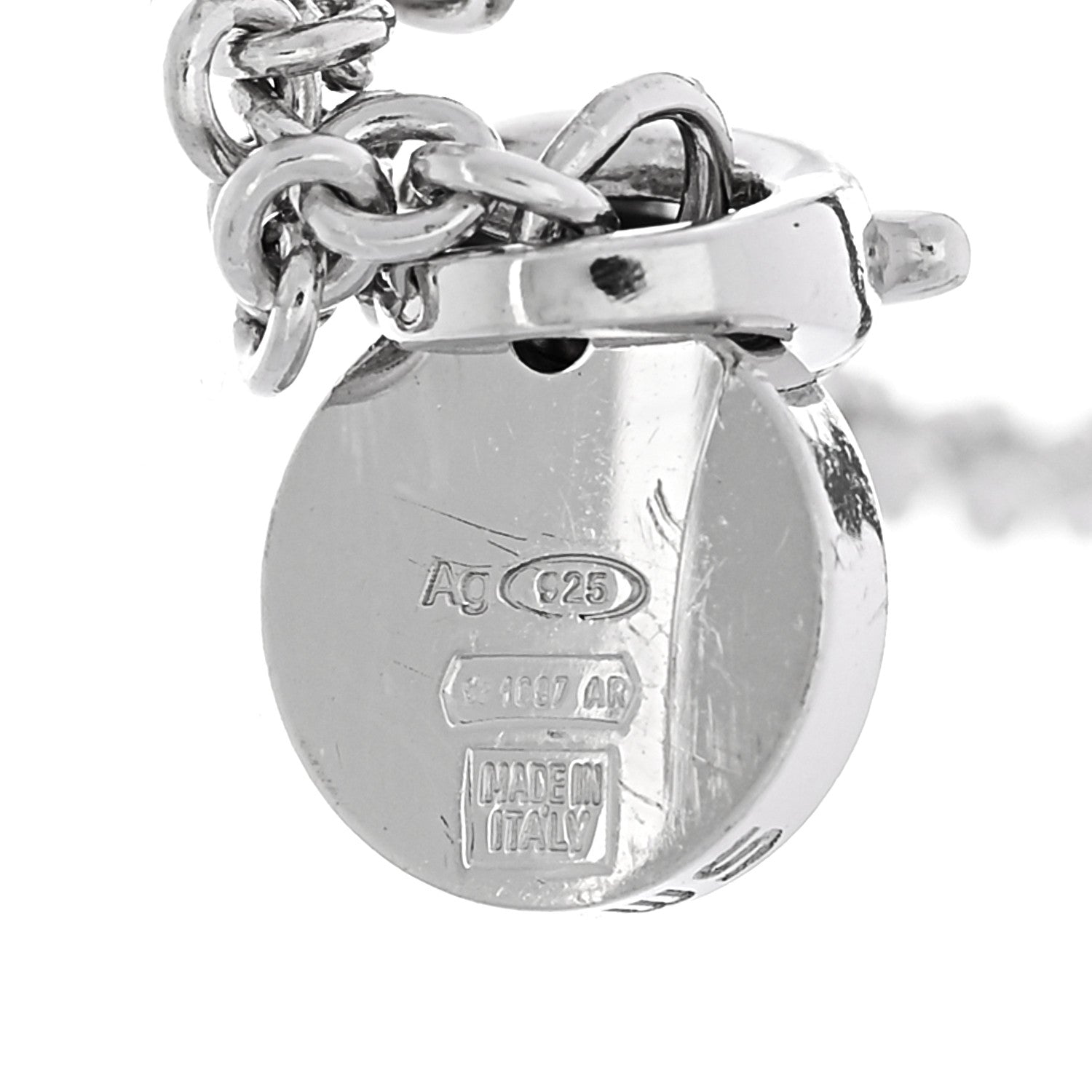 Bulgari Sterling Silver Black Ceramic Save the Children Bracelet SM 4 of 6