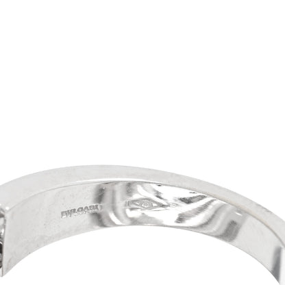 Bulgari 18K White Gold Astrale Cerchi Ring 54 7 5 of 5