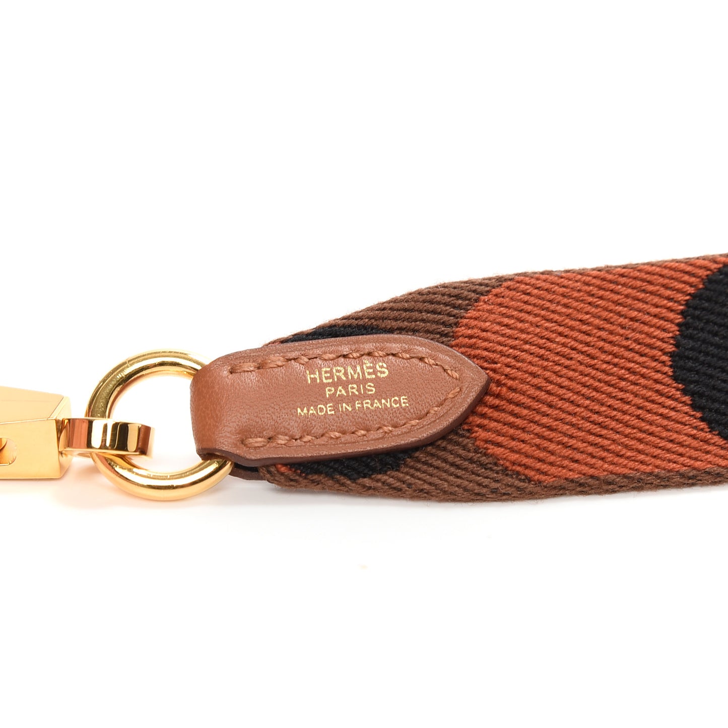 Toile Swift 25mm Sangle Flipperball Shoulder Strap Noisette Cuivre Gold