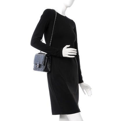 Chanel Lambskin Quilted Medium Double Flap Black 3 of 11
