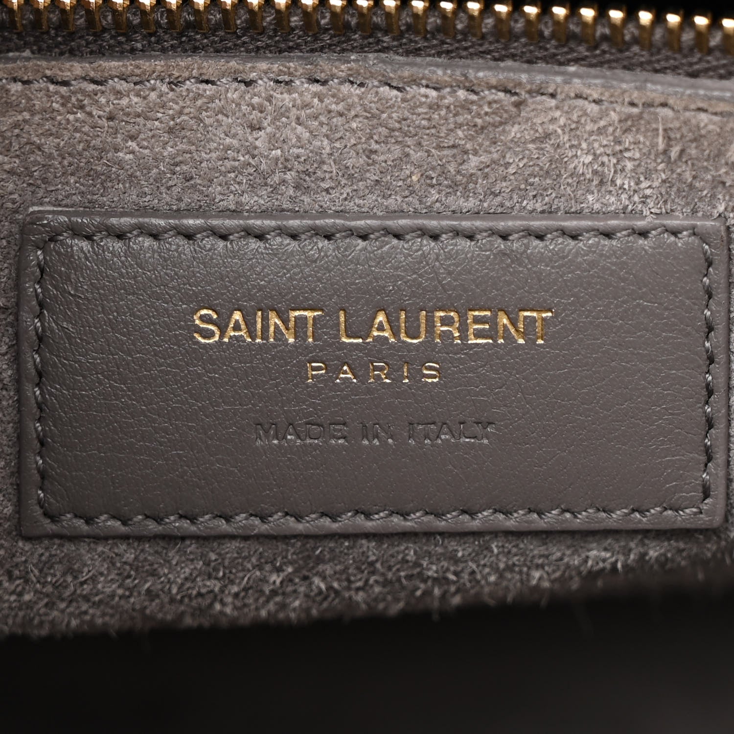 Saint Laurent Calfskin Small Sac De Jour Grey 6 of 10