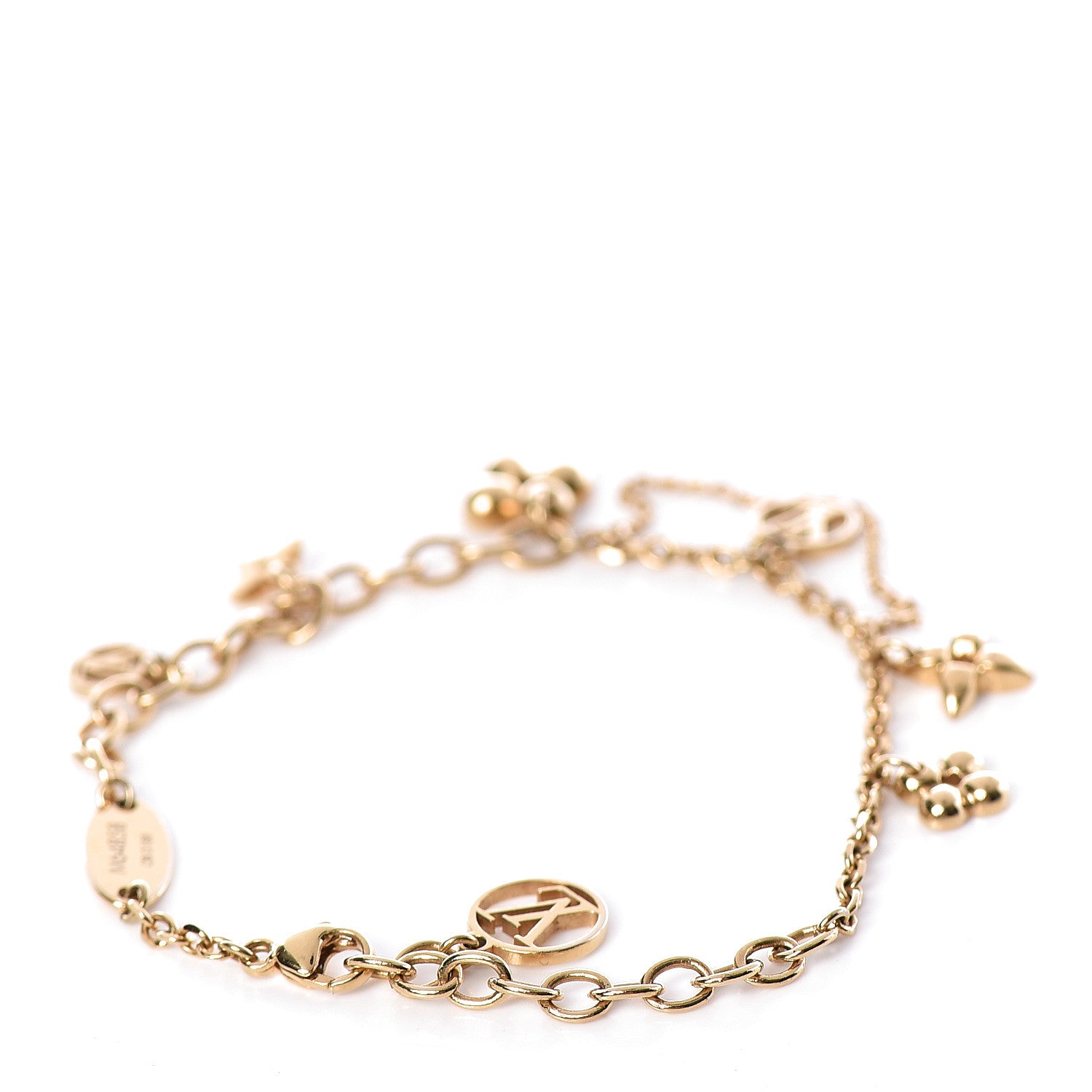 Louis Vuitton Metal Monogram Blooming Supple Bracelet 3 of 7