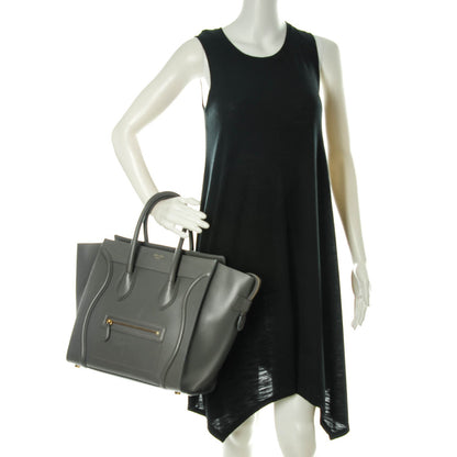 Celine Palmelato Mini Luggage Smoke 2 of 9