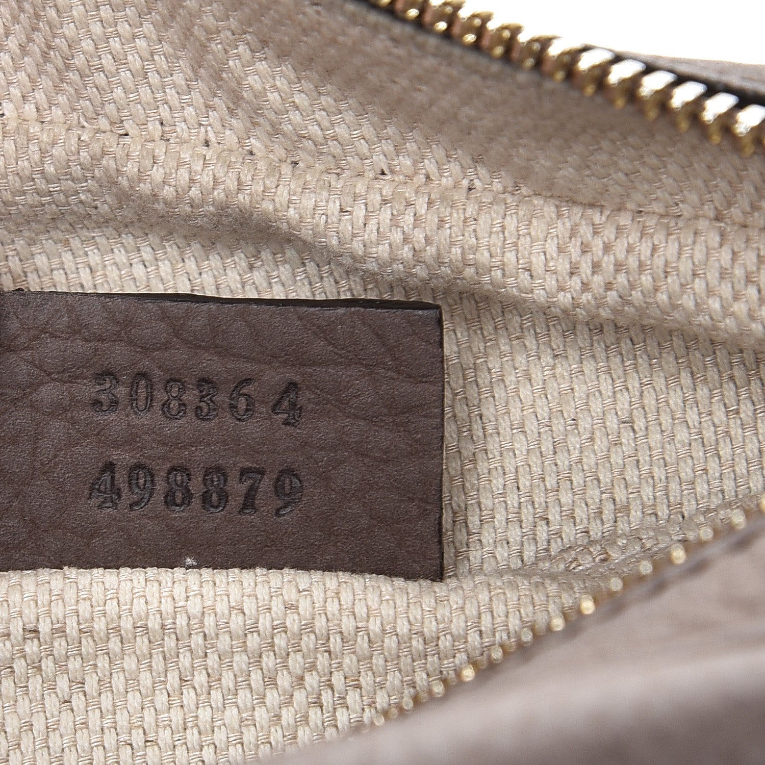 Gucci Vitello Range Small Soho Disco Bag Grey Field 7 of 13