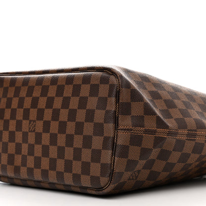 Louis Vuitton Damier Ebene Neo Neverfull MM Rose Ballerine 11 of 11