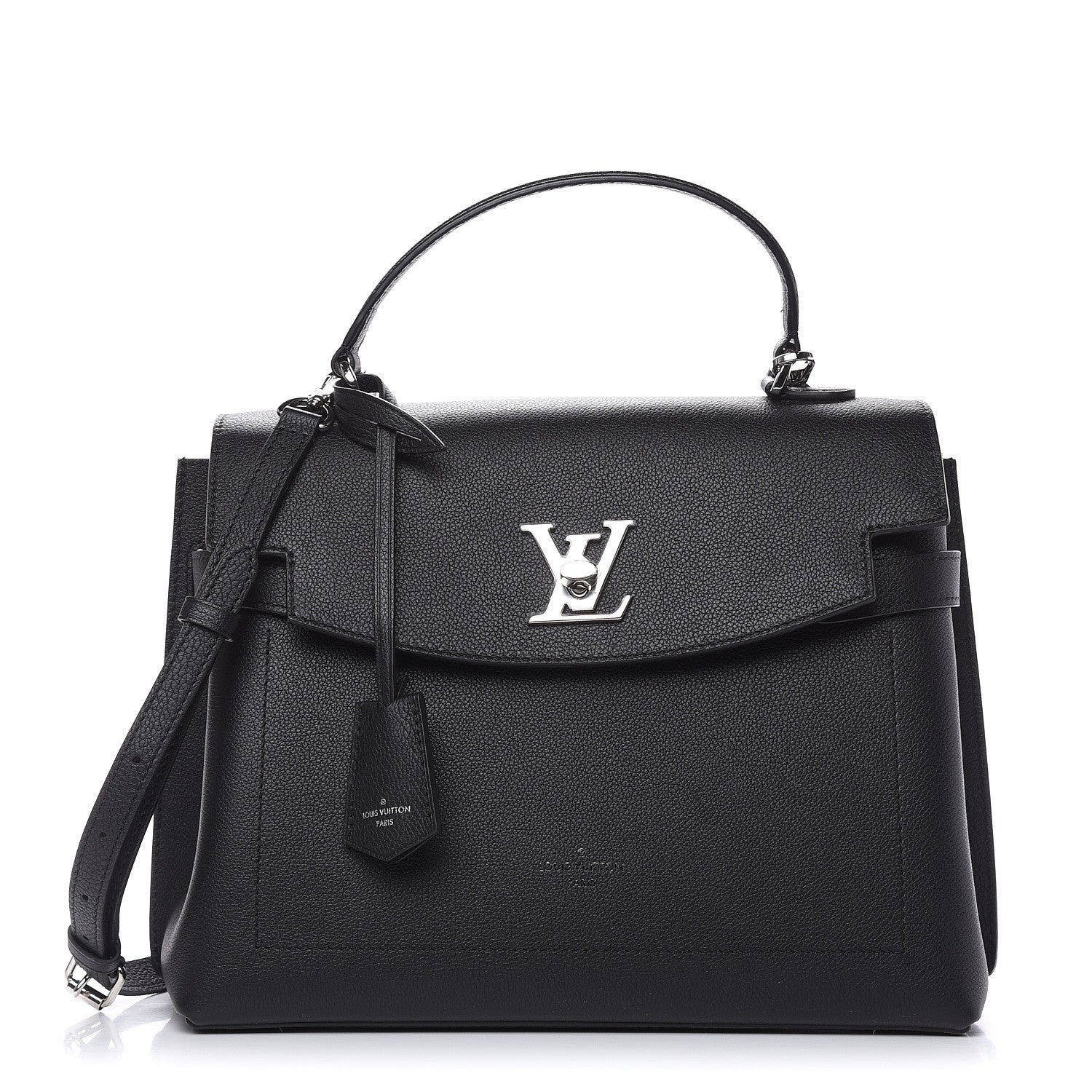 Louis Vuitton Soft Calfskin Lockme Ever Black 1 of 9