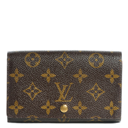 Louis Vuitton Monogram Porte-Monnaie Billets Tresor Wallet 1 of 7