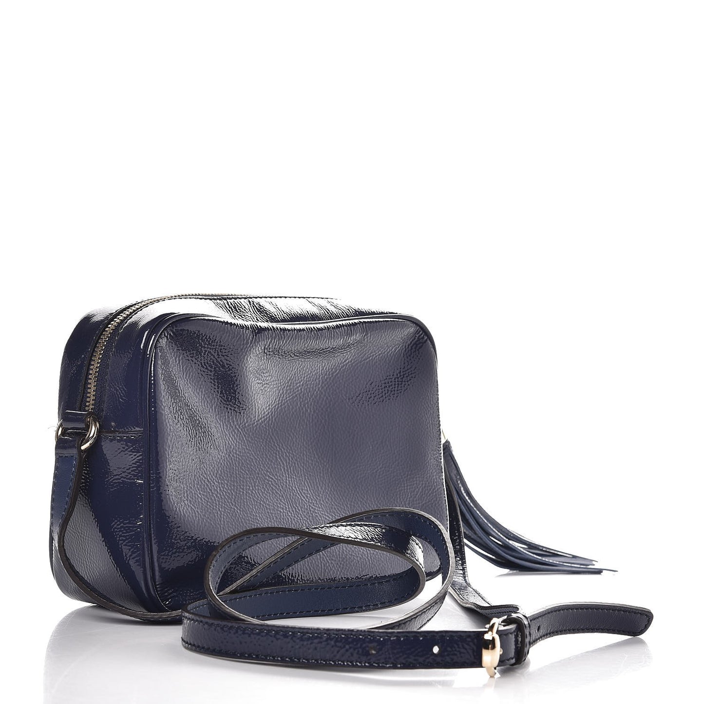 Vernice Naplack Small Soho Disco Bag Uniform Blue