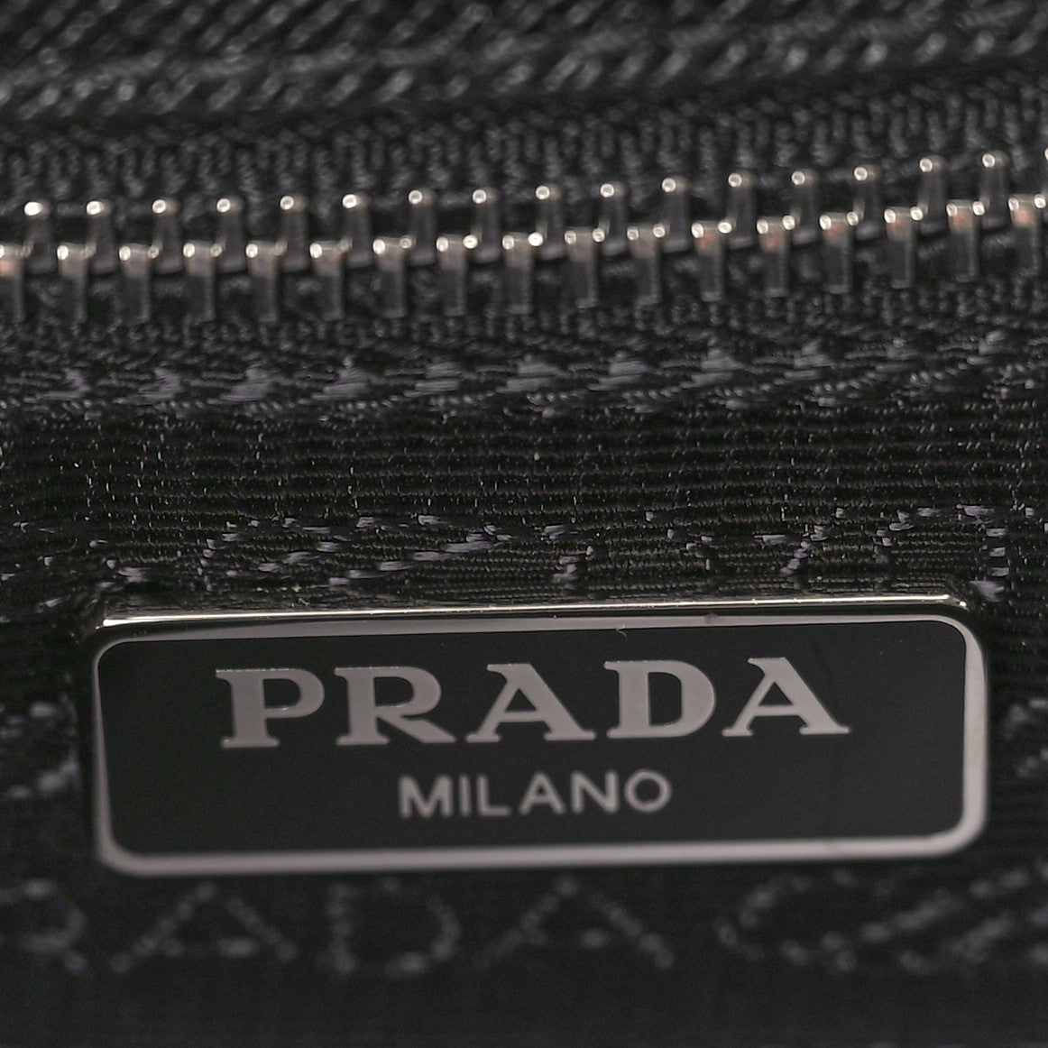 Prada Saffiano Lux Lock Flap Chain Shoulder Bag Black 6 of 10