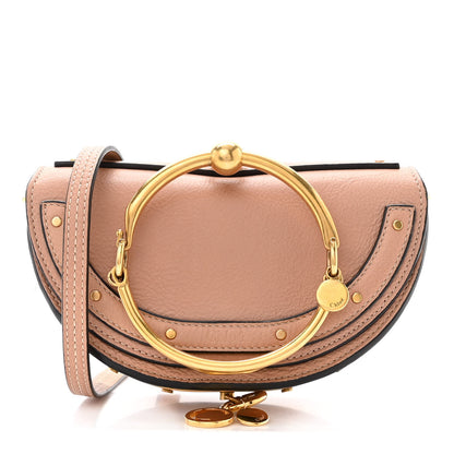 Chloe Calfskin Small Nile Bracelet Minaudiere Bag Biscotti Beige 1 of 11