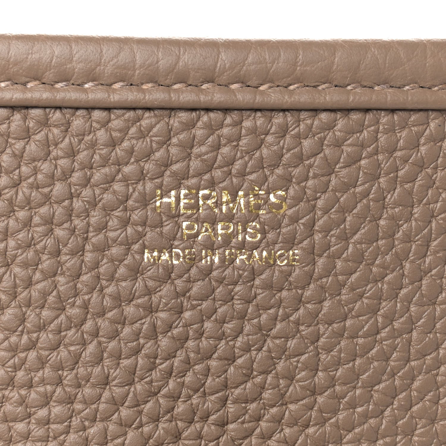 Hermes Taurillon Clemence Evelyne III PM Beige De Weimar 7 of 8