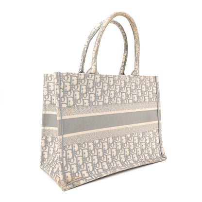 Christian Dior Oblique Medium Book Tote Grey 3 of 21