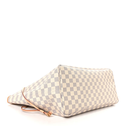 Louis Vuitton Damier Azur Neo Neverfull GM Rose Ballerine 4 of 9