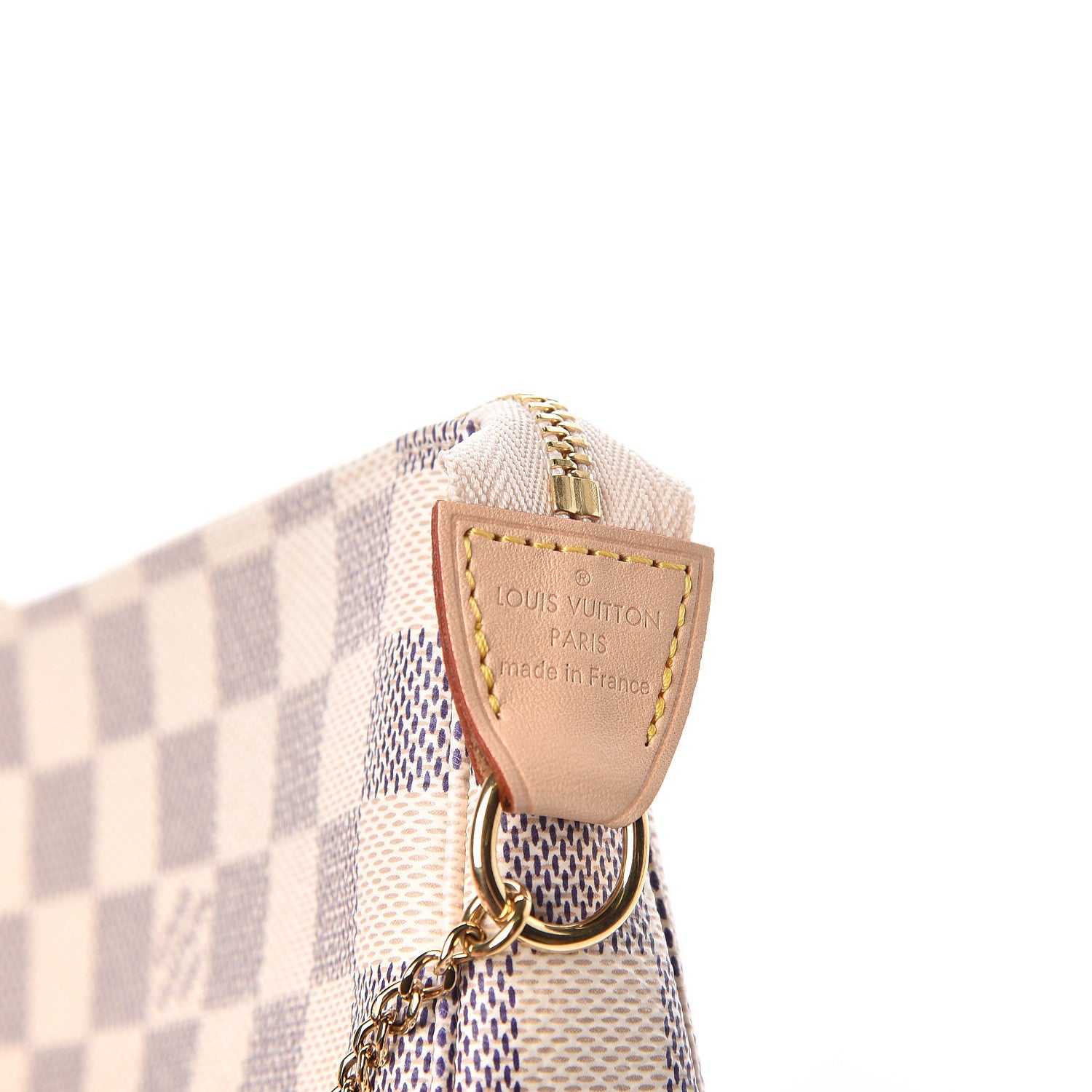 Louis Vuitton Damier Azur Mini Pochette Accessories 6 of 8
