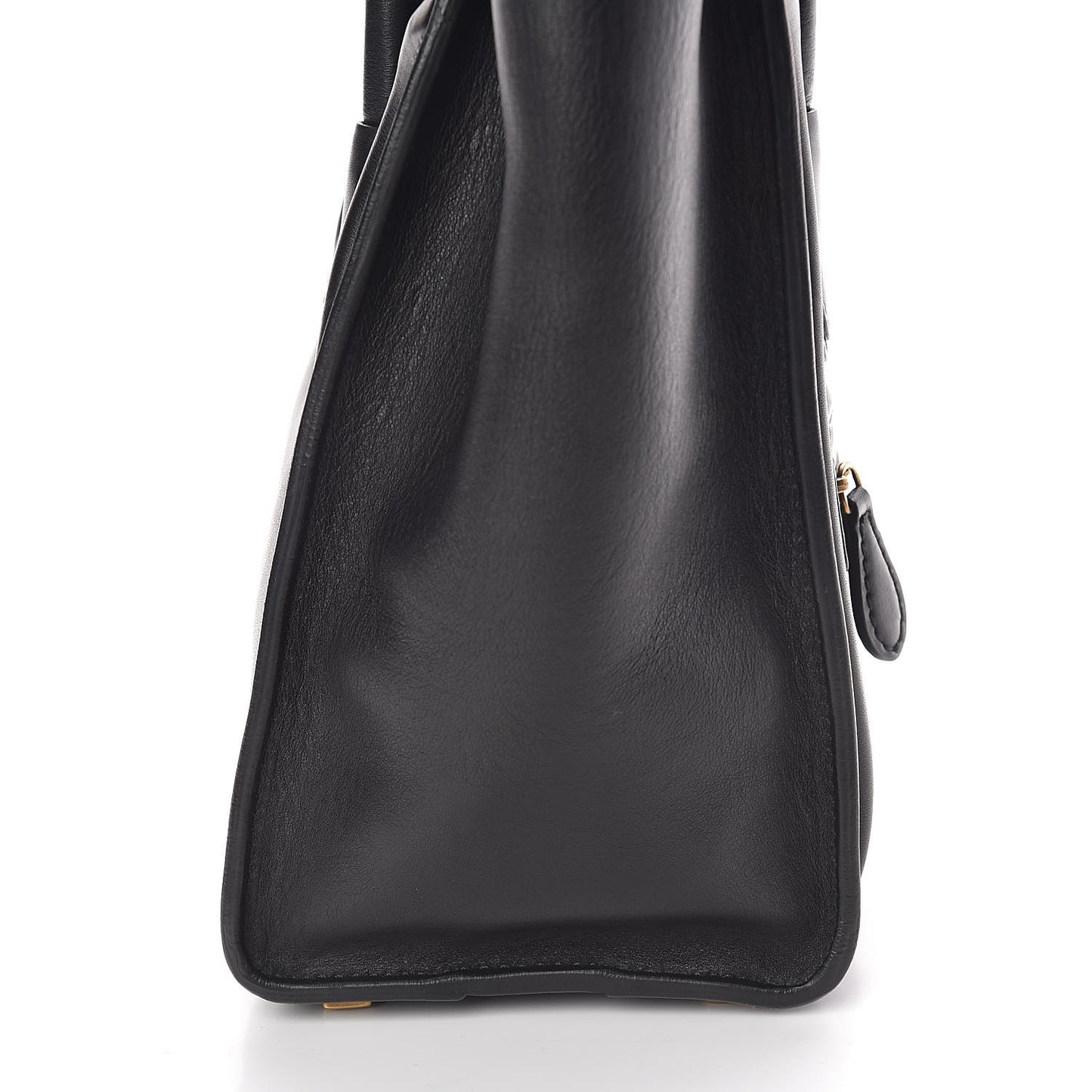 Smooth Calfskin Micro Luggage Black