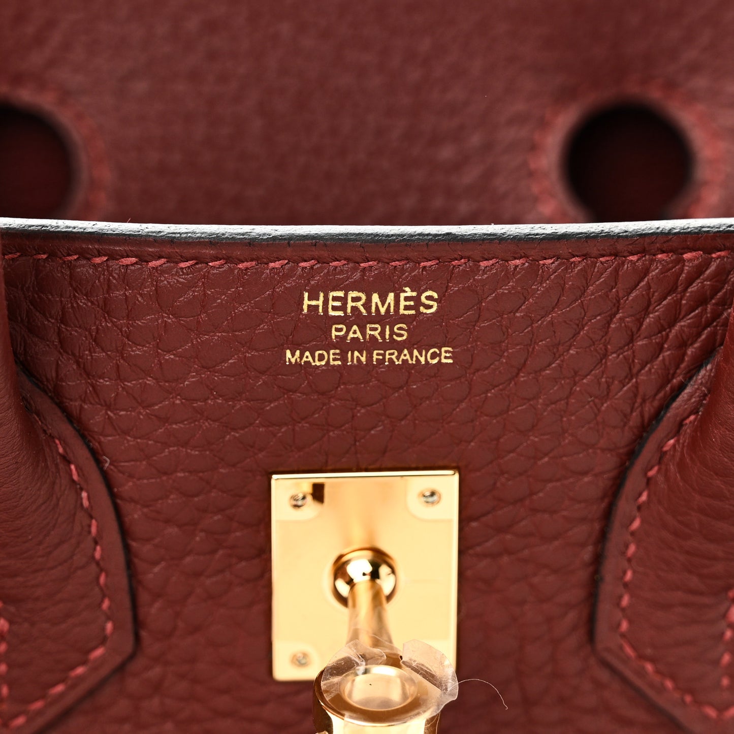 Togo Birkin 25 Rouge H