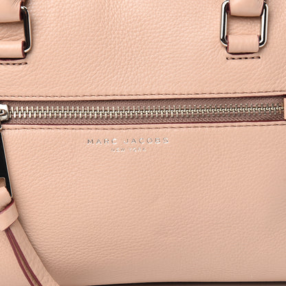 Marc Jacobs Calfskin Recruit Bauletto Satchel Tote Bag Blush 8 of 8