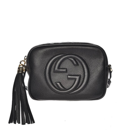 Gucci Pebbled Calfskin Small Soho Disco Bag Black 1 of 7