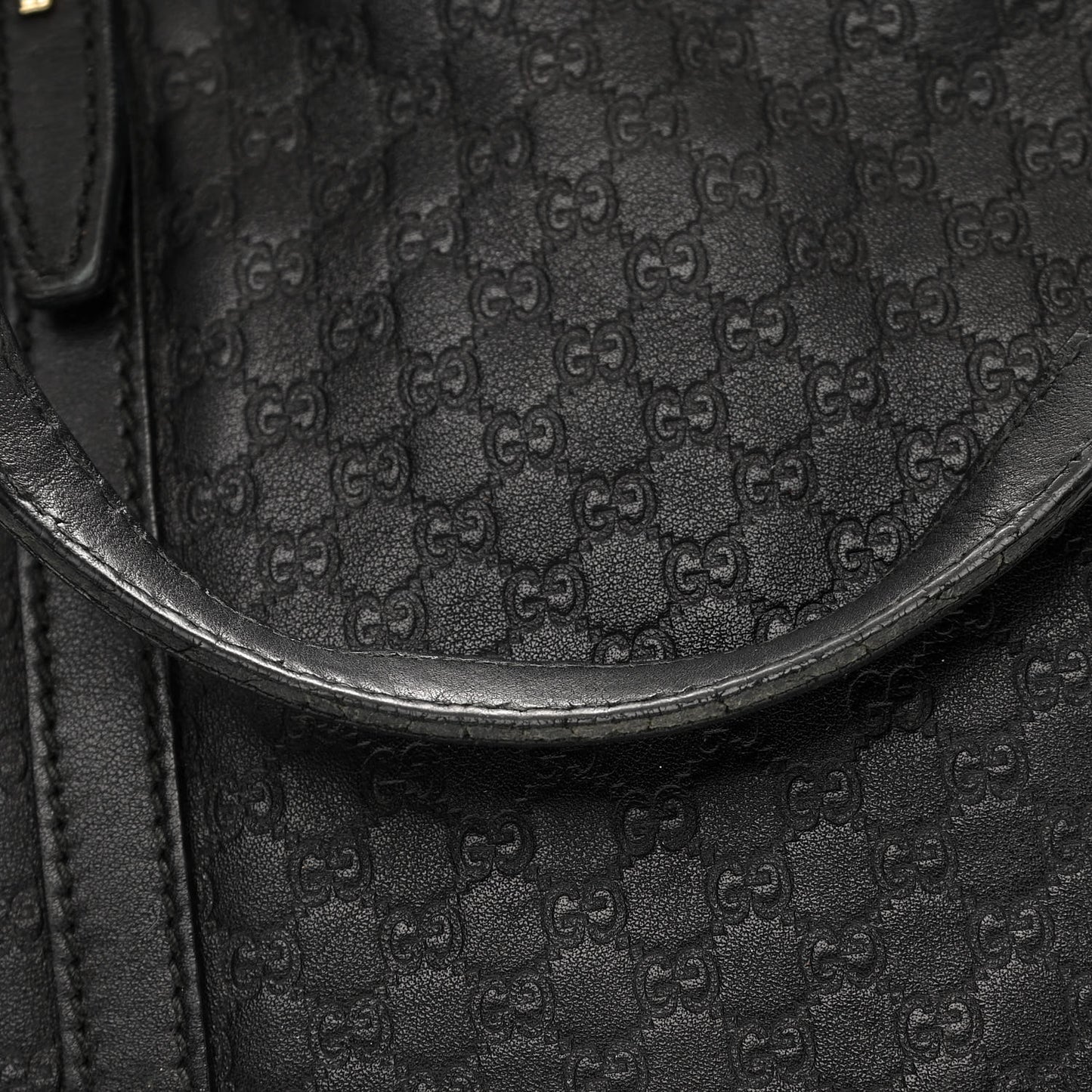 Microguccissima Medium Nice Tote Black