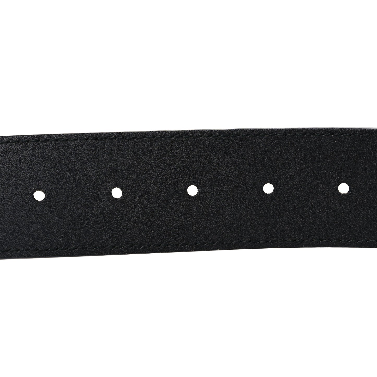 Calfskin Queen Margaret Bee Belt 90 36 White