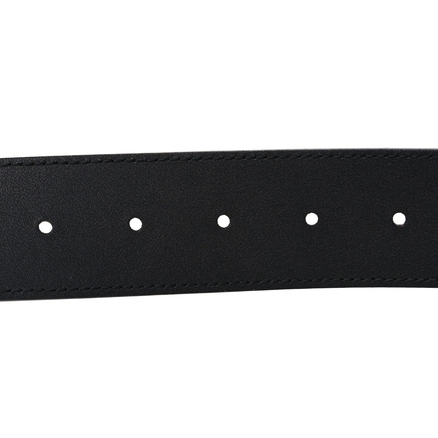 Gucci Calfskin Queen Margaret Bee Belt 90 36 White 5 of 5