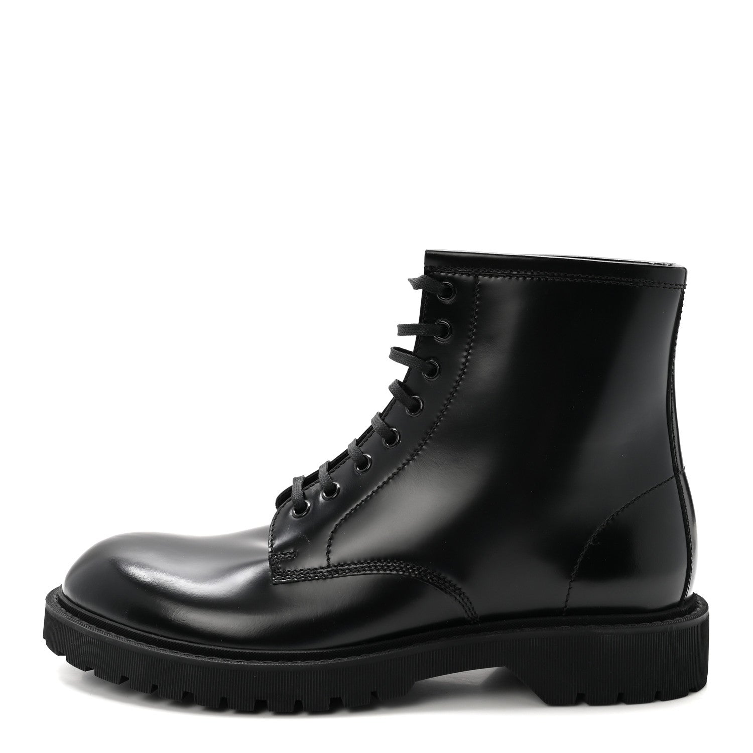 Saint Laurent Ketta Liverpool Mens Combat Boots 43 Black 1 of 10