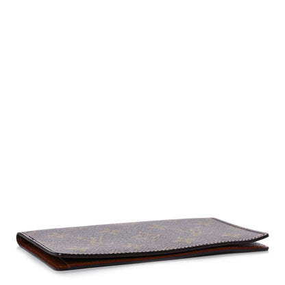 Louis Vuitton Monogram Simple Checkbook Holder Wallet Cover 4 of 9