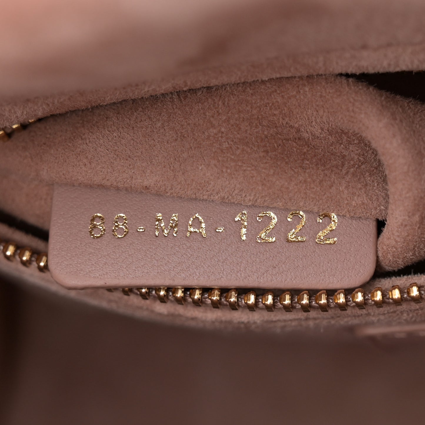 Lambskin Cannage Small My ABCDior Lady Dior Blush