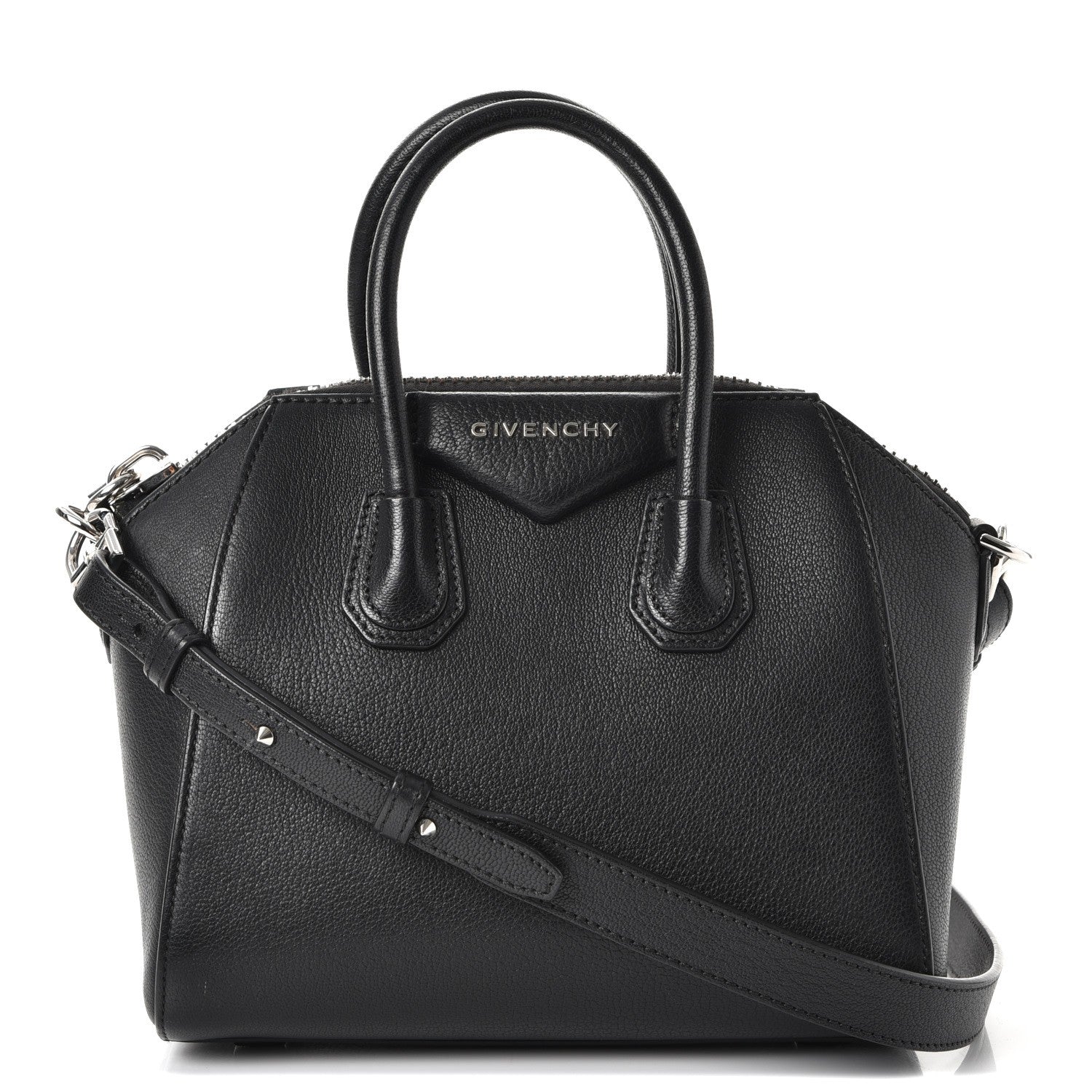 Givenchy Sugar Goatskin Mini Antigona Black 1 of 8