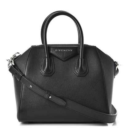 Givenchy Sugar Goatskin Mini Antigona Black 1 of 8
