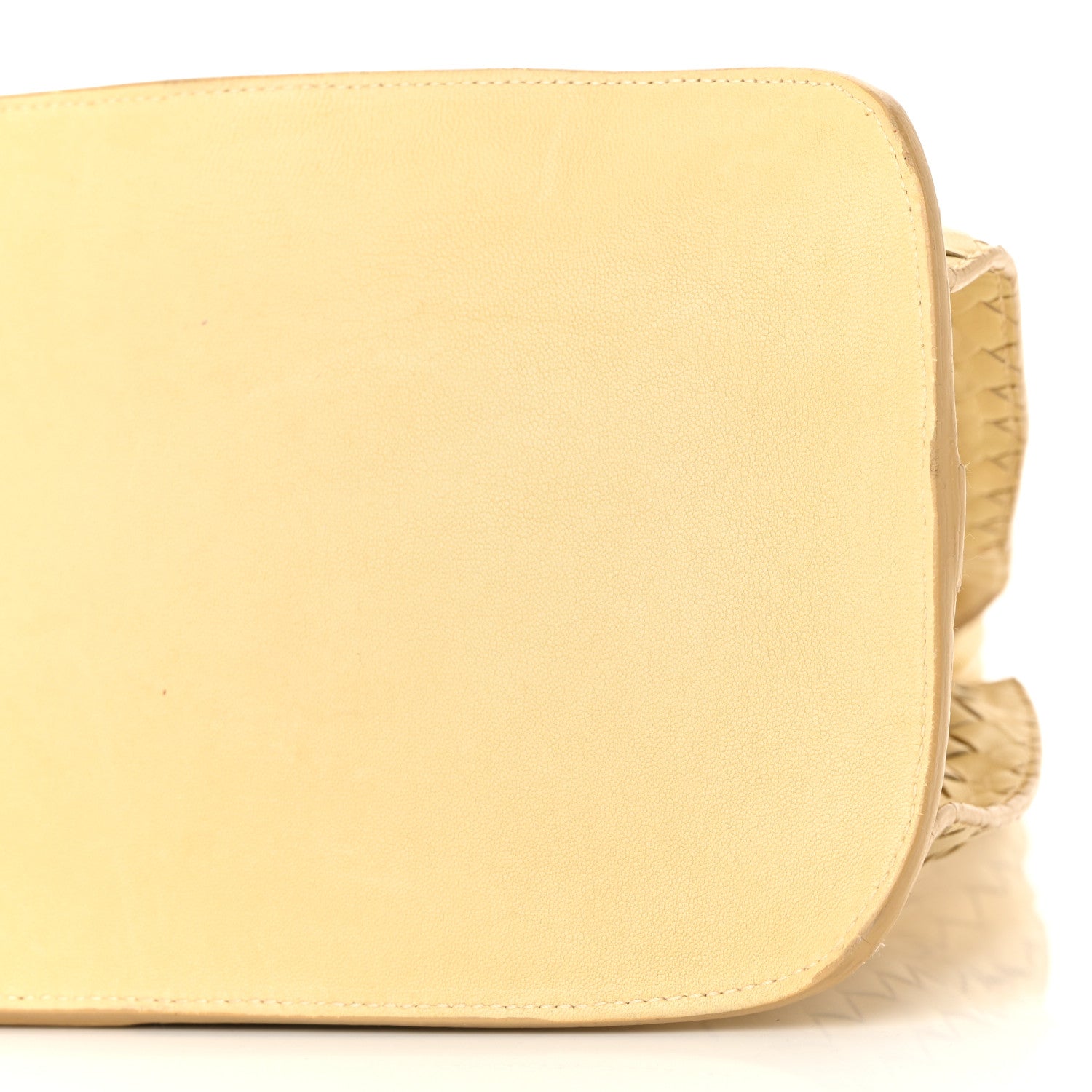 Bottega Veneta Nappa Intrecciato Shoulder Bag Banane 8 of 9