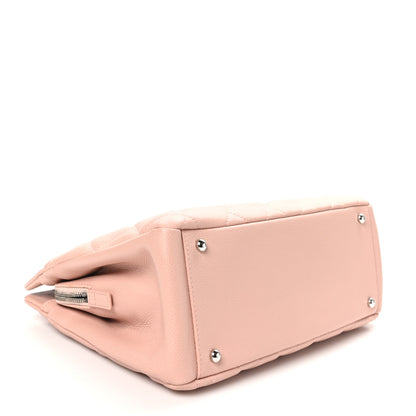 Chanel Caviar Quilted Timeless CC Soft Tote Light Pink 4 of 11