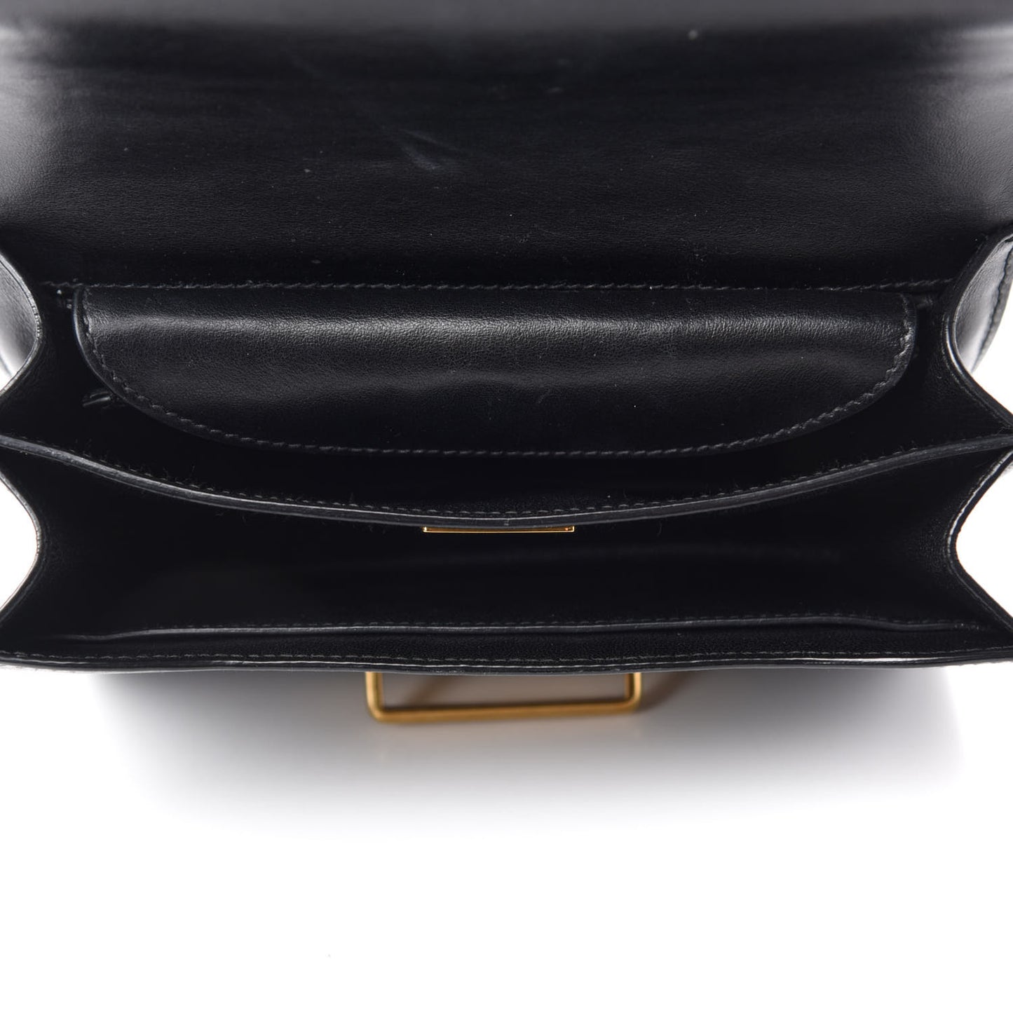 City Calf Saffiano Cahier Bag Black